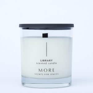 Candle "LIBRARY"